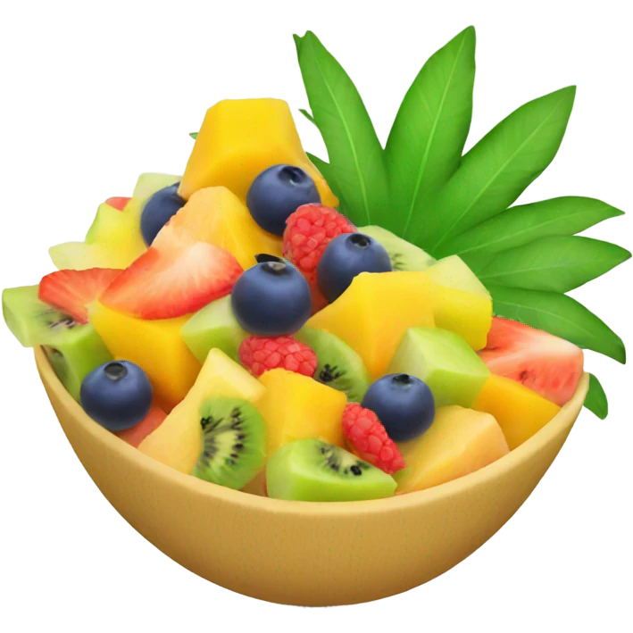 tropical fruit salad  emoji