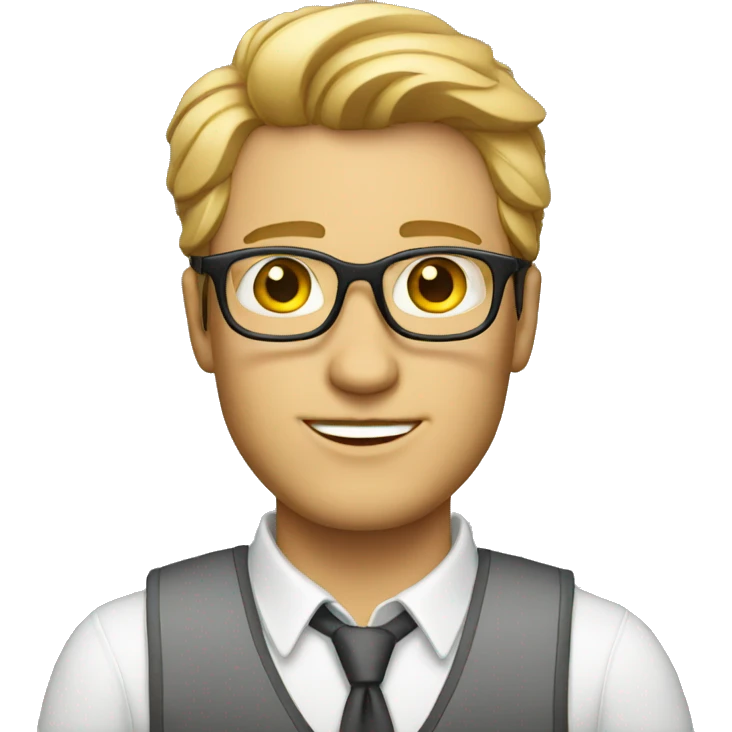 white male director company emoji