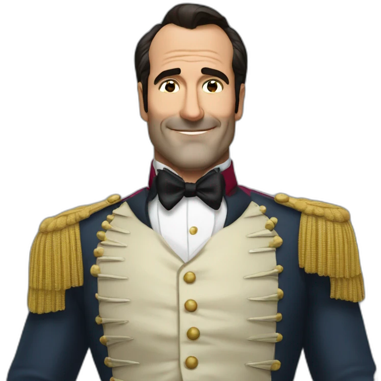 Jean dujardin as brice de nice emoji