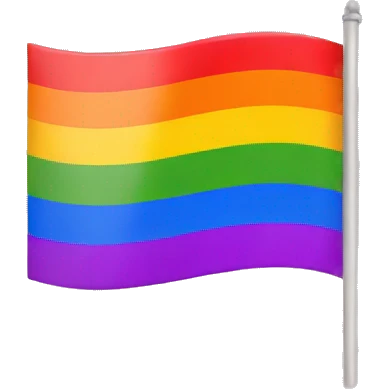 Gay flag emoji