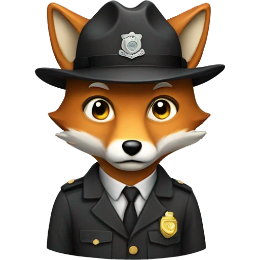 inspector fox emoji