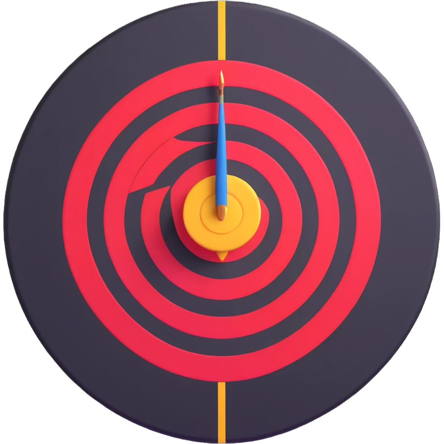 dart target bullseye emoji