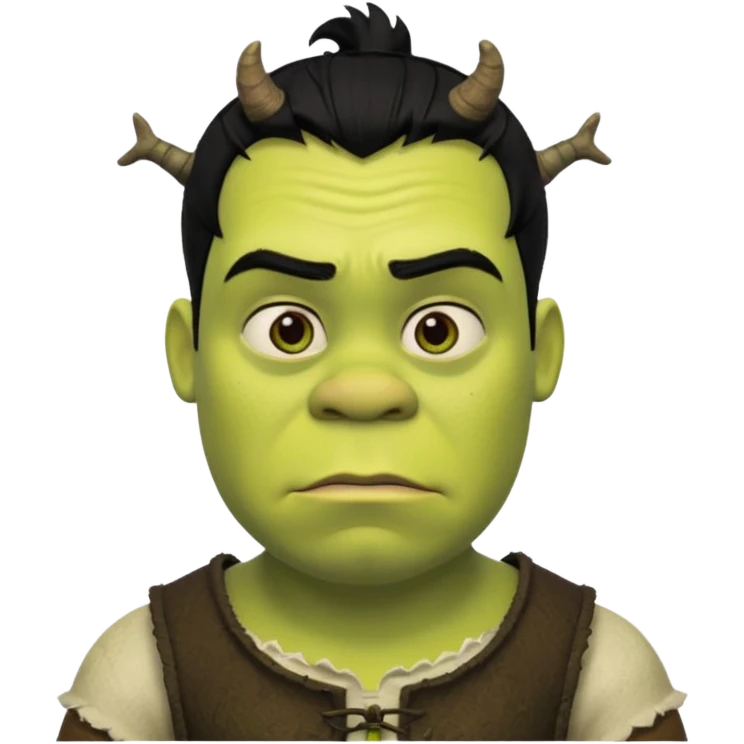 Emo shrek emoji