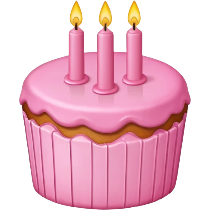 pink cake emoji