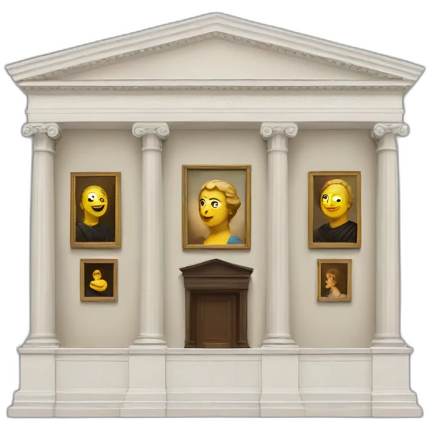 art museum emoji