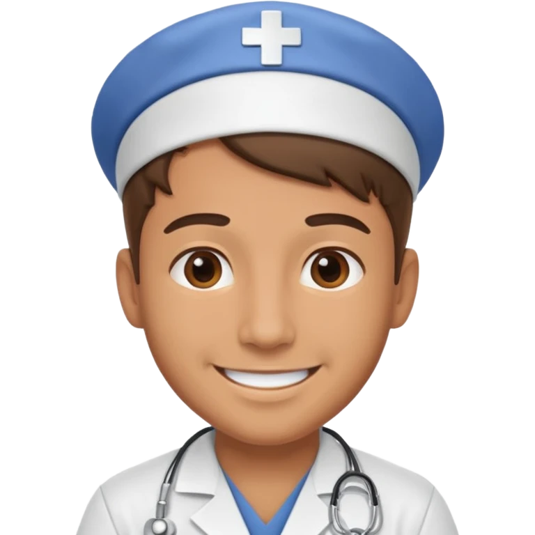 male nurse emoji