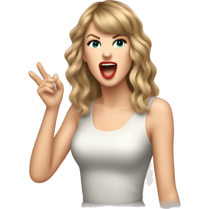 Taylor Swift SINGING emoji