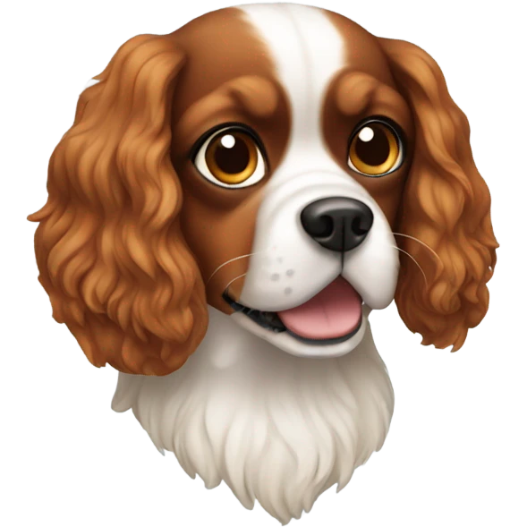 dog cavalier emoji