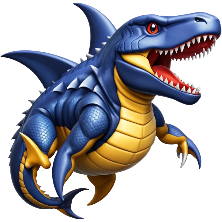 Hyperrealistic Garchomp  emoji