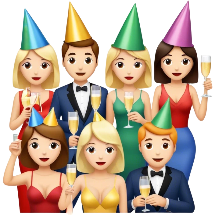 Movie night with friends emoji