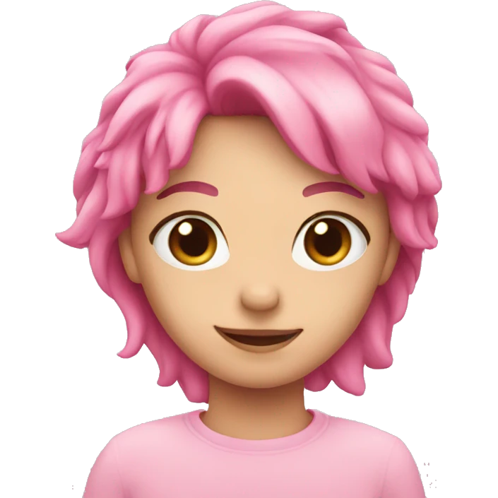 Pink hear emoji