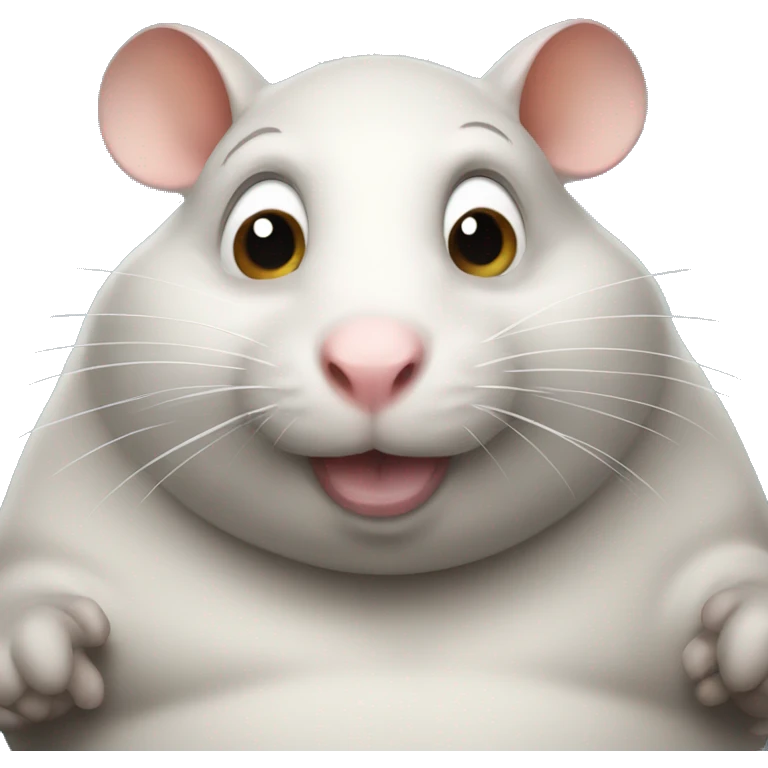 Fat rat  emoji