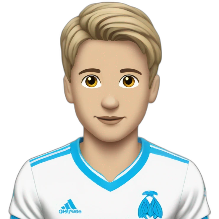 Young Rudy Voller Olympique de Marseille emoji