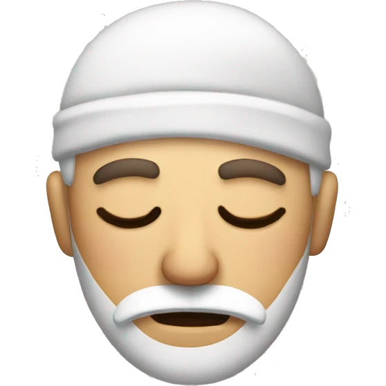 Sleepy man emoji
