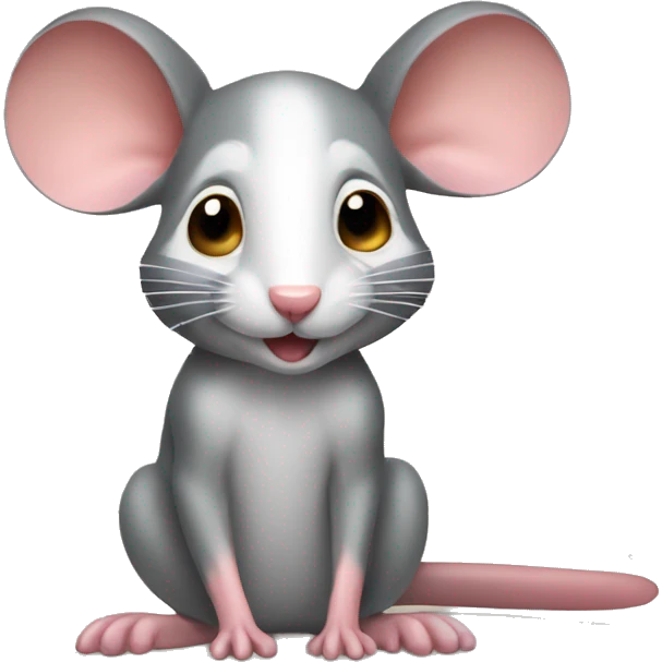Ratón bélico  emoji
