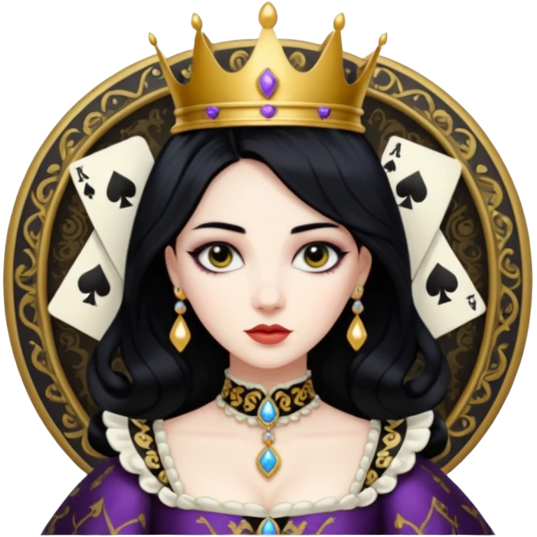queen of spade emoji
