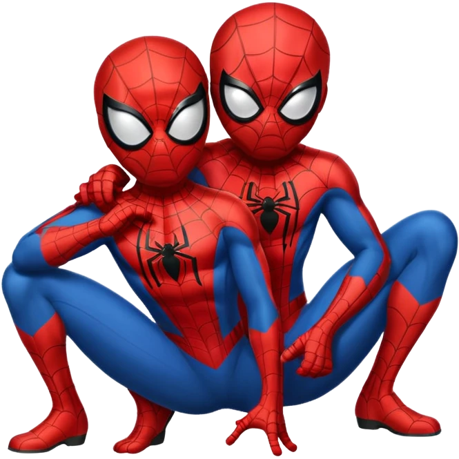 Spiderman love emoji