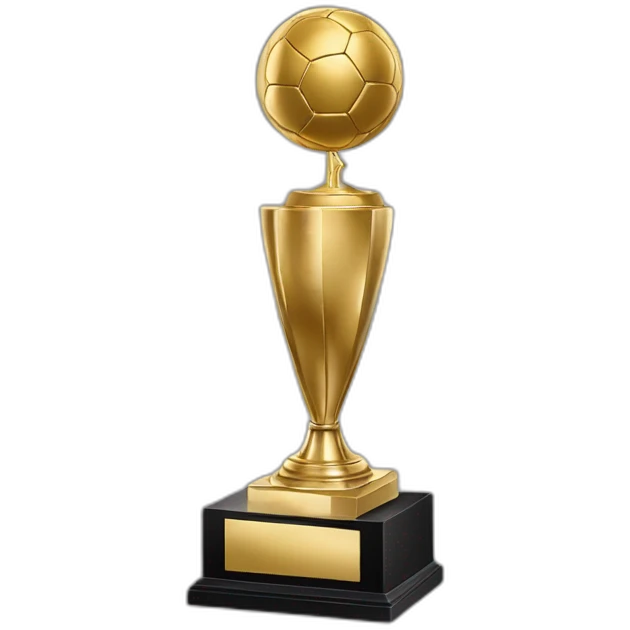 Trophée du ballon d’or emoji