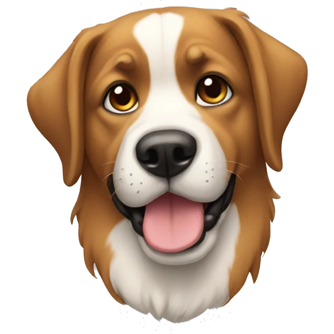 Cão  emoji