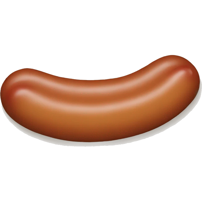 Sausage emoji