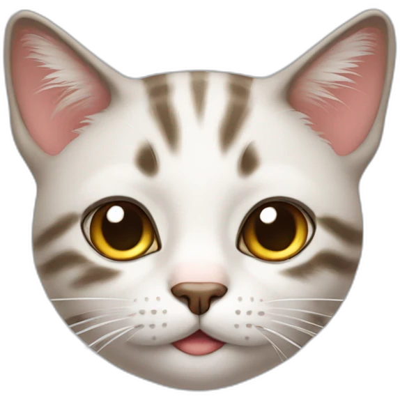 Cute cat with side eye emoji