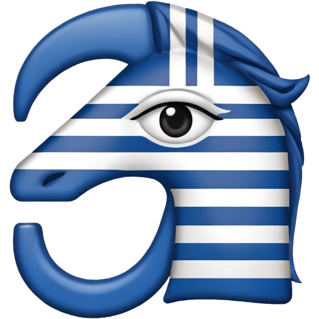 TAKE THE LOGO OF THE GREEK POLITICAL PARTY ΠΑΣΟΚ AND MAKE IT INTO AN EMOJI emoji