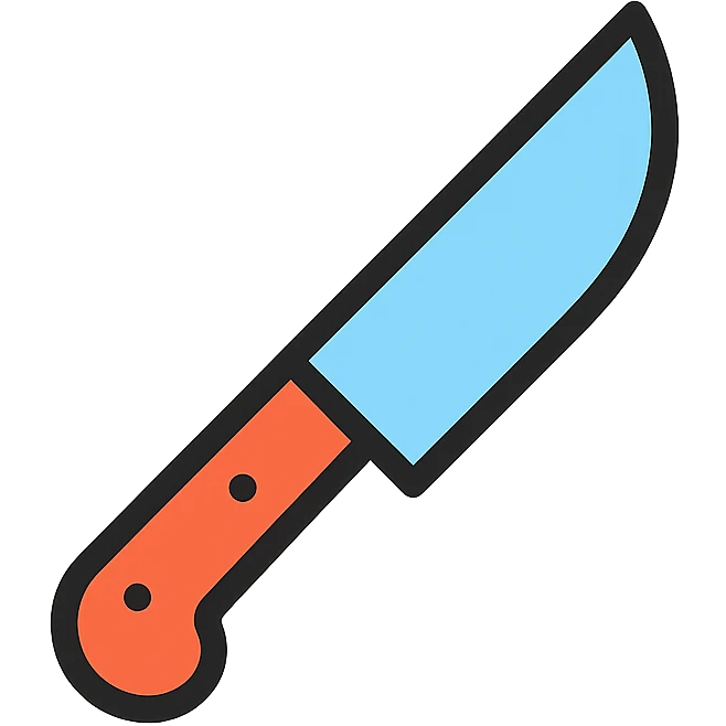 simple knife emoji