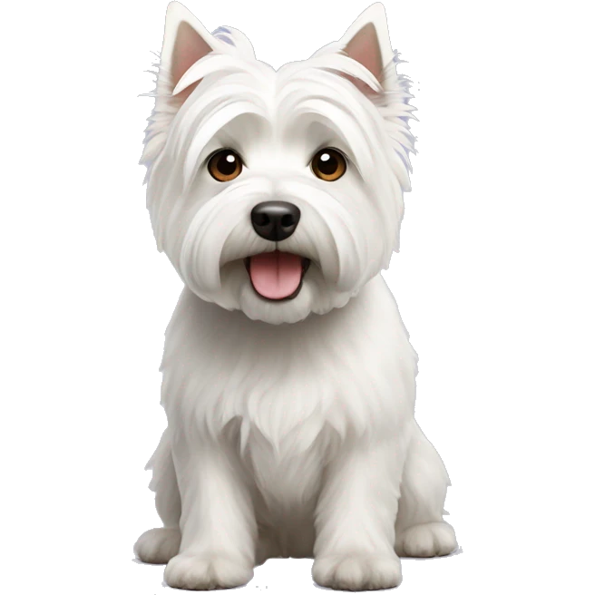 west highland white terrier emoji