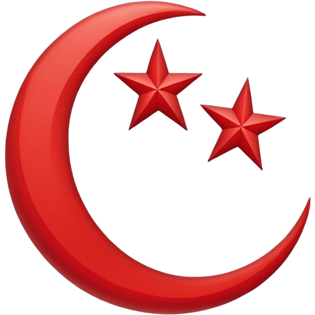 Sadece doğu Türkistan bayrağı çiz emoji