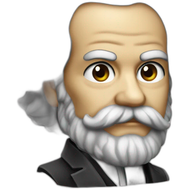 Sexy Karl Marx emoji