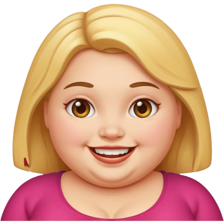 Fat girl emoji
