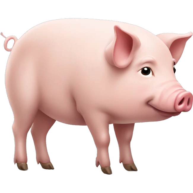pig side view emoji