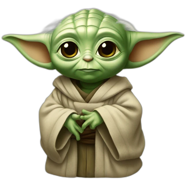 Bébé Yoda emoji