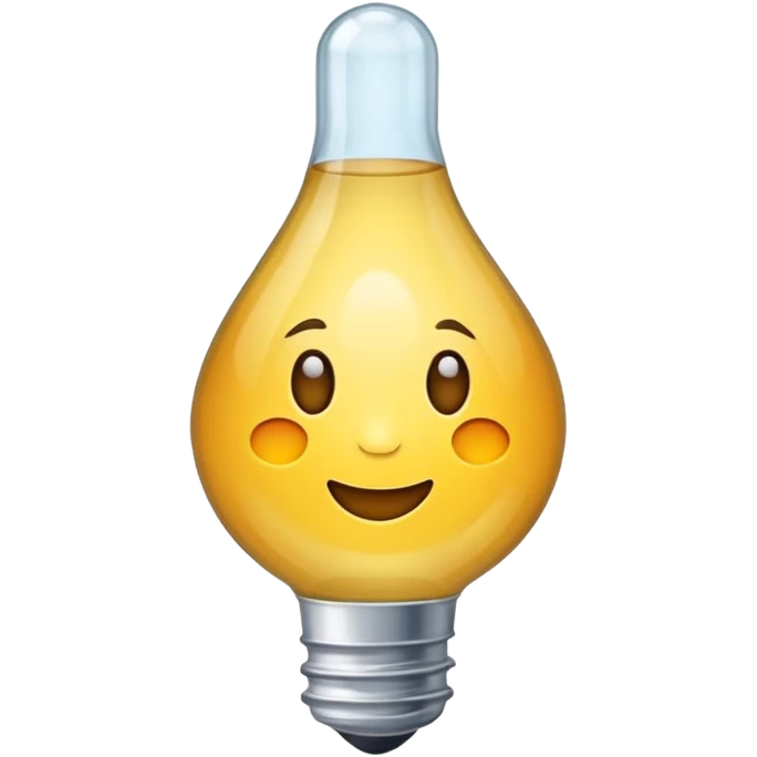 Glühbirne, nicht leuchtend emoji