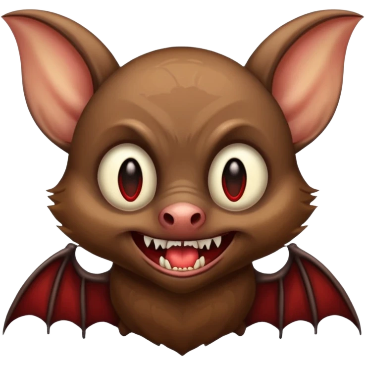 Vampire bat
 emoji