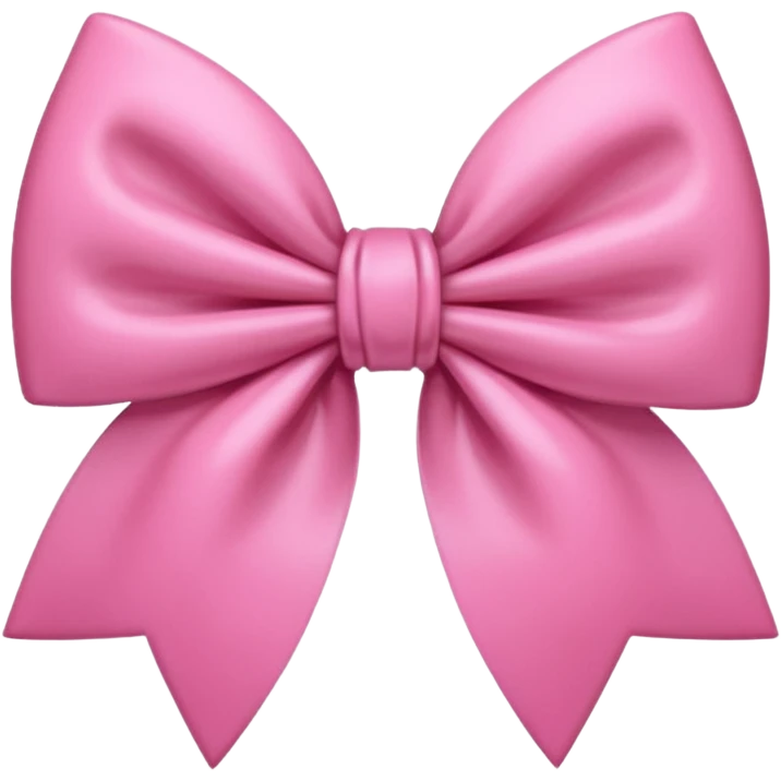 Pink coquette aesthetic bow emoji