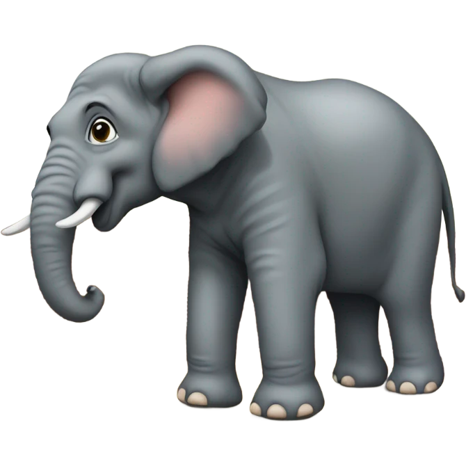 Elephant in the room emoji