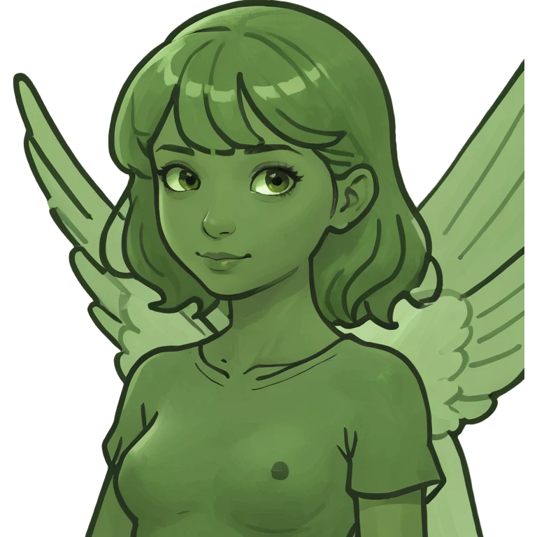 Angel girl emoji