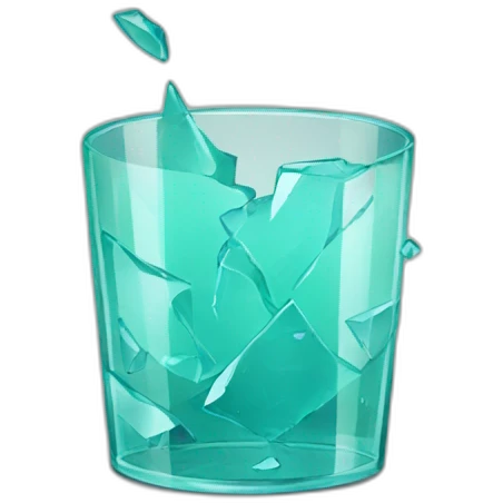 broken glass emoji