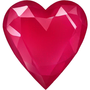 ruby heart emoji
