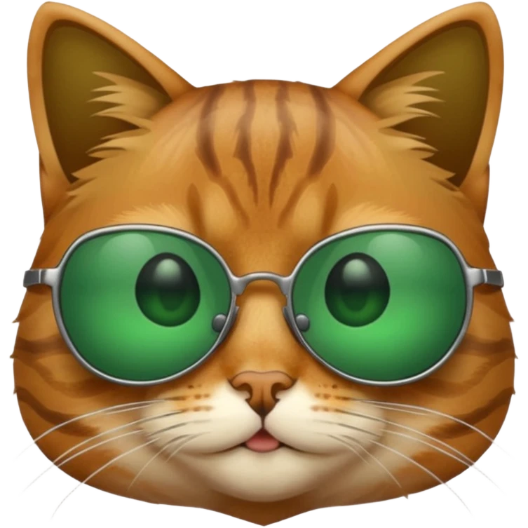 Cat wearing sunglasses emoji