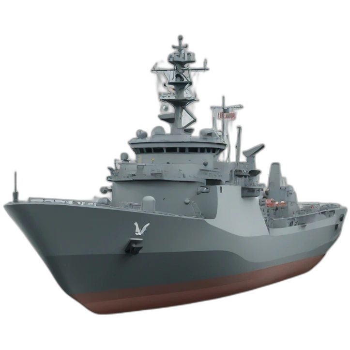 Millitary Ship emoji