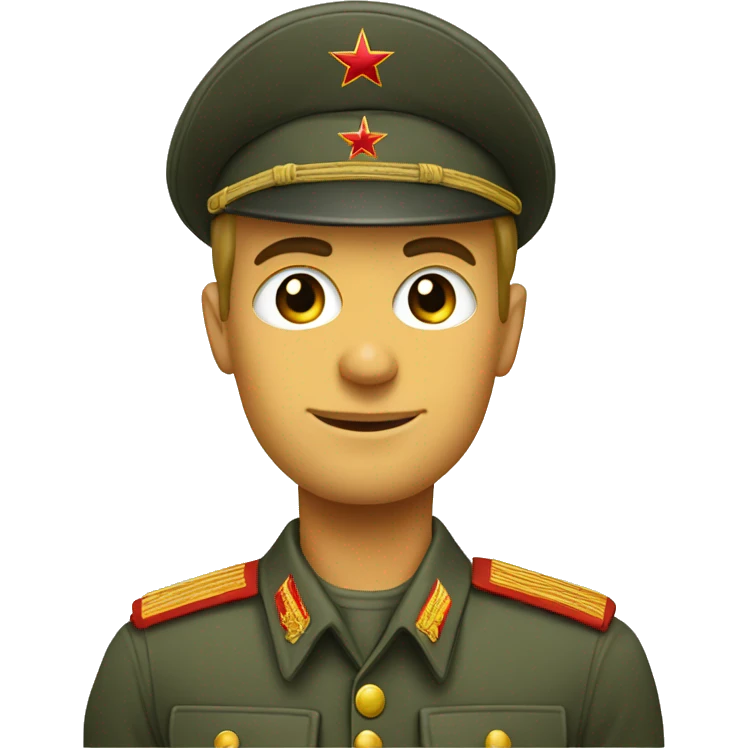 soviet soldier from ussr emoji