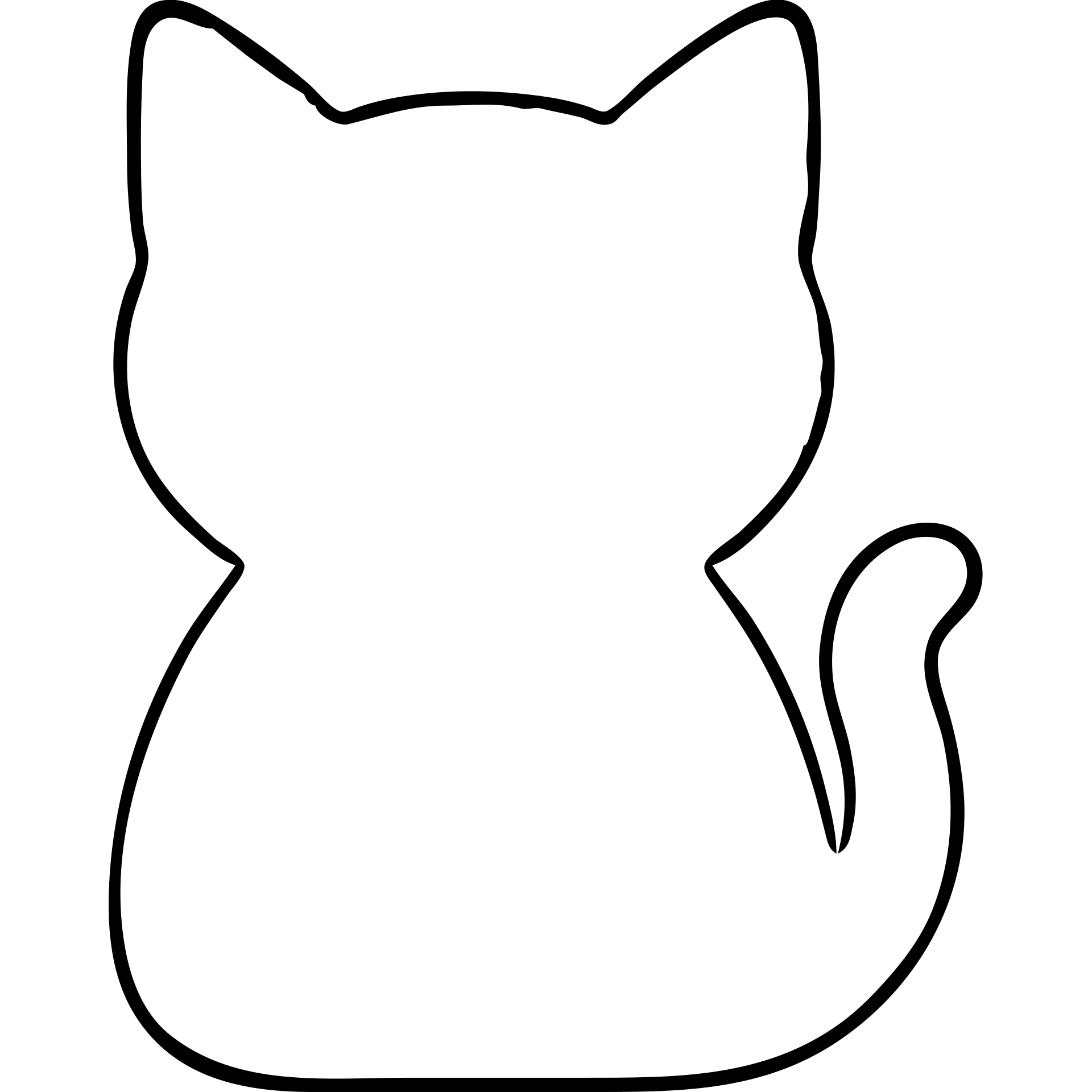 simple cat icon emoji