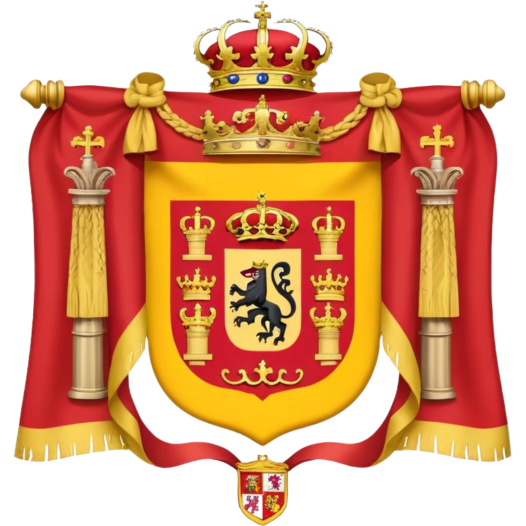 Spanish empire flag  emoji