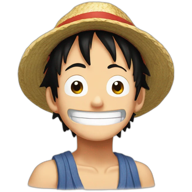Luffy emoji
