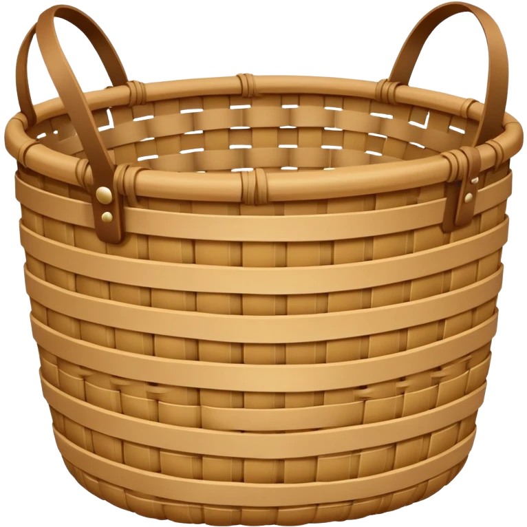 Woven basket emoji