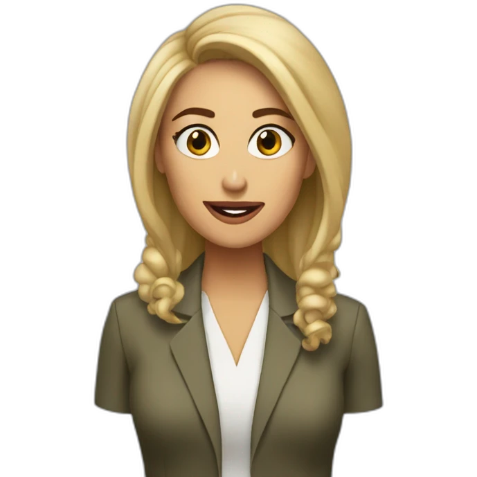 stacey Donaldson talking about foxtrot emoji