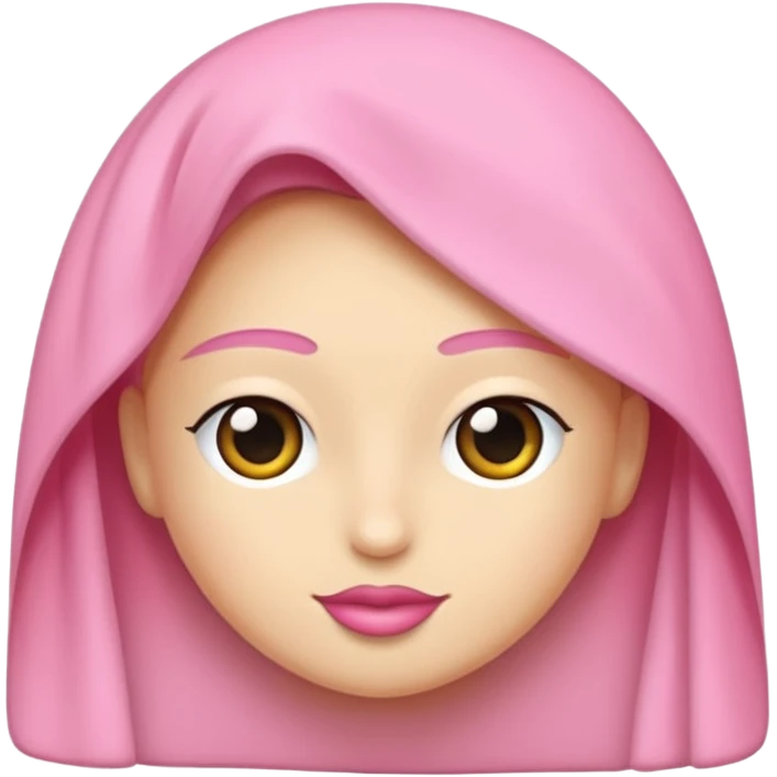 🥳🎀 pembe bir tokasını takan bey kızın elinde bir hediye var emoji