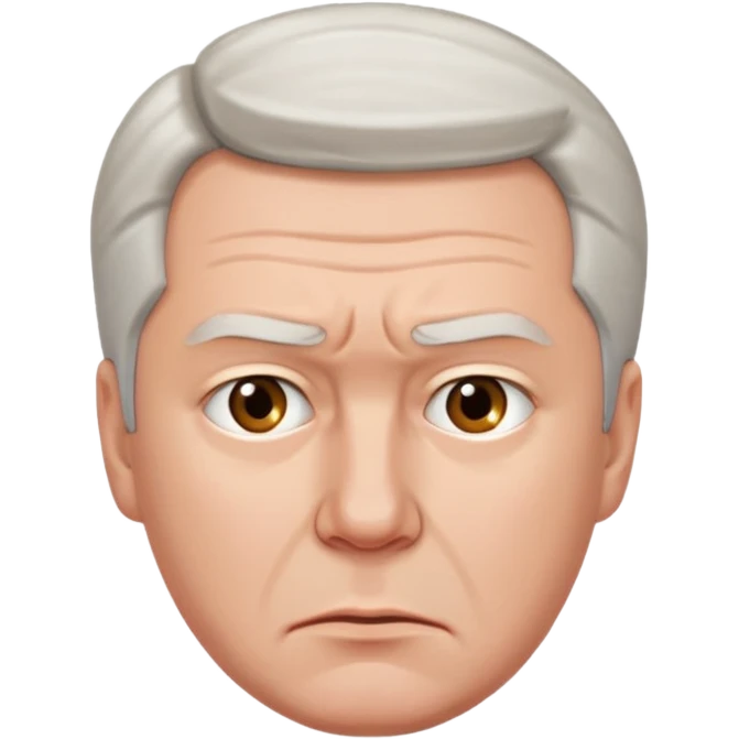 расстроенный мэр Москвы Сергей Собянин в реалистичном стиле  emoji